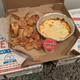 Domino's Oven-Baked Five Cheese Dip with Garlic Bread twists